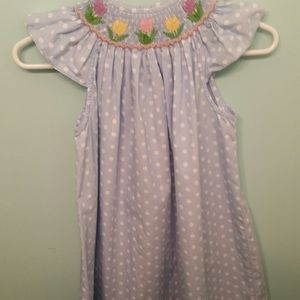 Dress with embroidered details